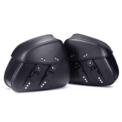 Alforjas de cuero para moto
